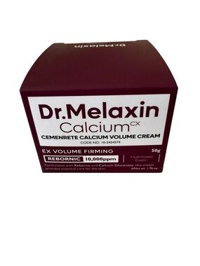 Dr Melaxin Calcium Concrete Volume Cream New Sealed